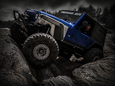 Powerhouse Jeep TJ conquers rugged terrain