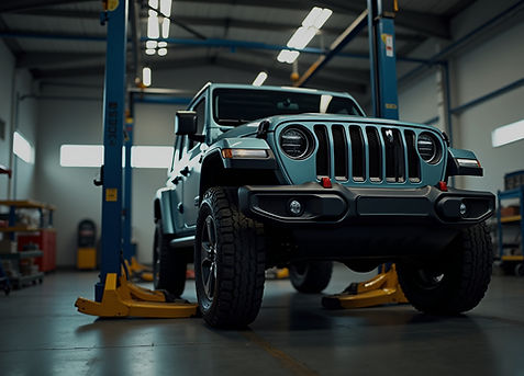 Jeep JL in the shop