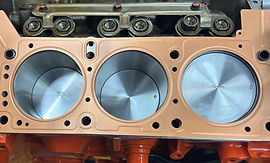 3.8L Jeep Engine ready for the stage II heads