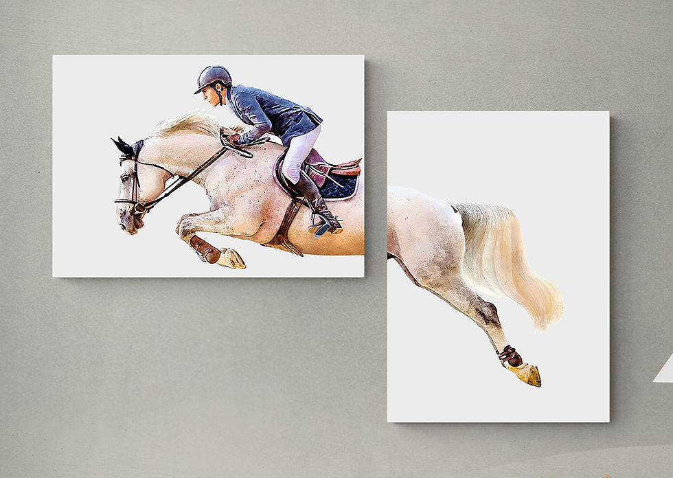 Thumbnail: Jumping Forward Racing Horse (Sp)