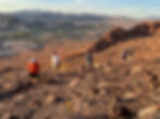 Hiking to Lake Las Vegas Overlook. Photo by © Marcelo Oliver