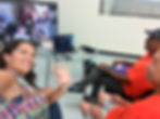 Team Production Meeting, half in person, half online. Photo by © Carolina Hrejsa