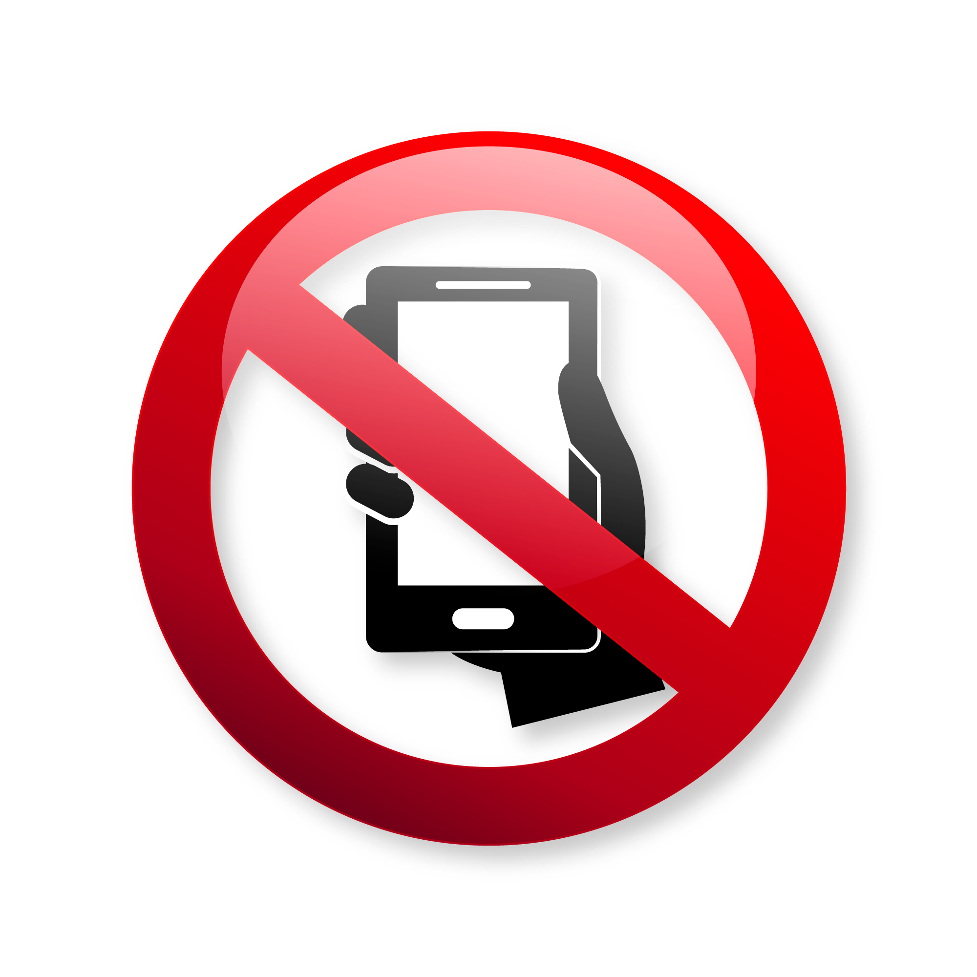 No phones