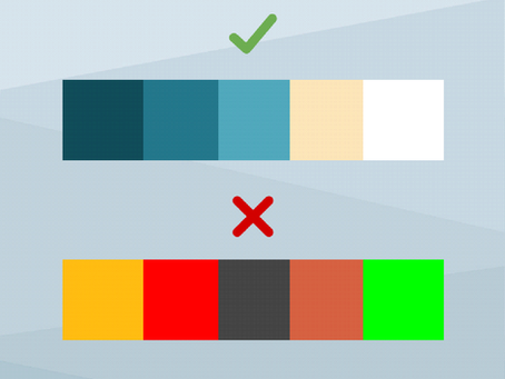 Cómo leer una paleta de colores completa