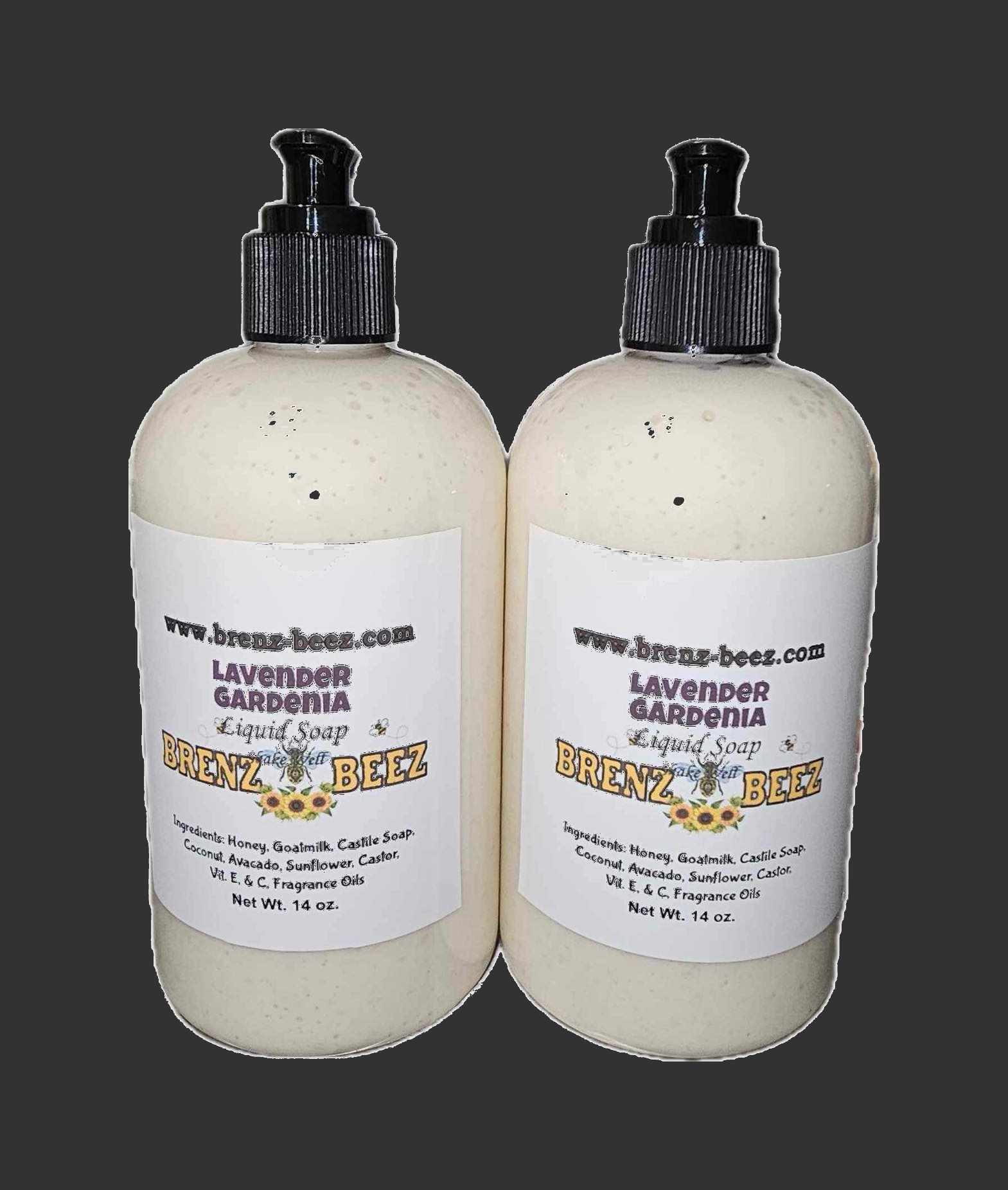 Brenz Beez Liquid Soap - Various Ladies Scents