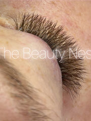 Lash Lift on our client from Mahogany