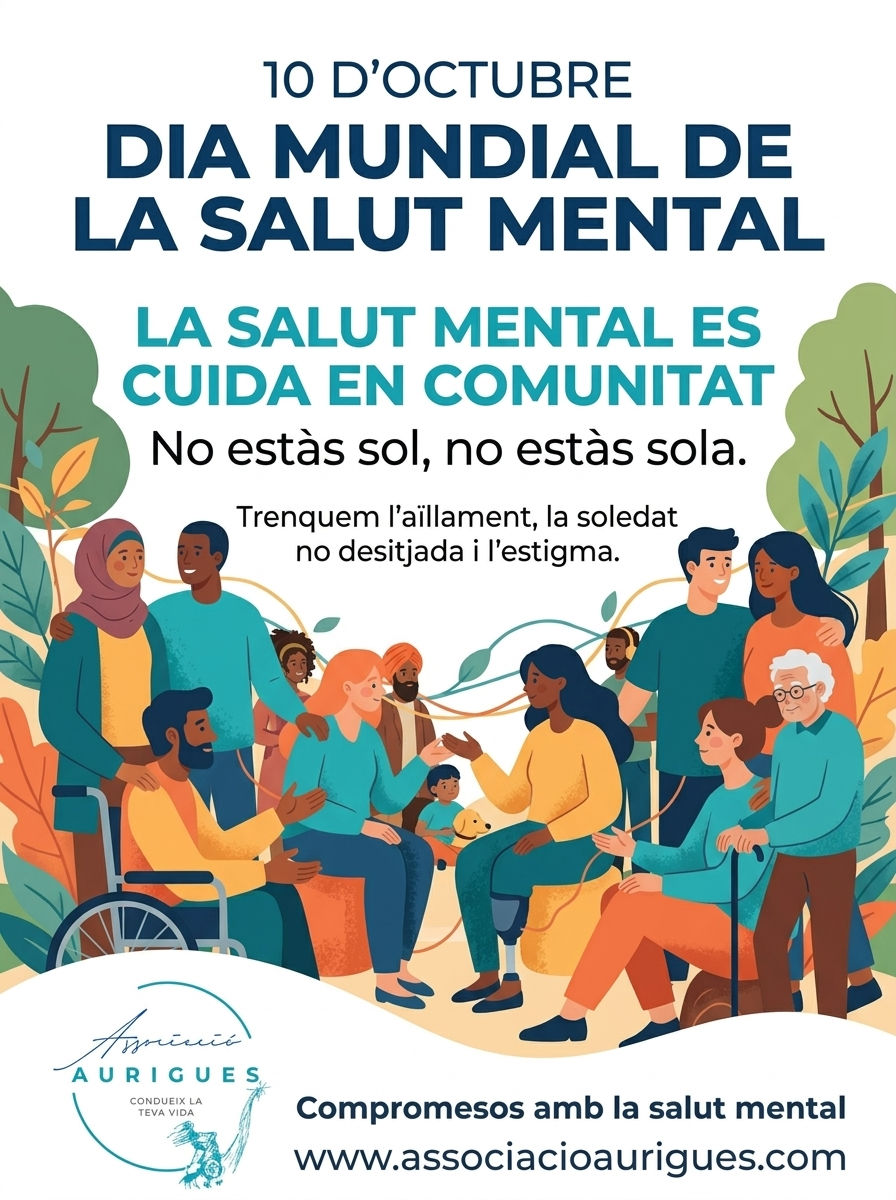 10 D'OCTUBRE «DIA INTERNACIONAL DE LA SALUT MENTAL: escoltar, connectar i acompanyar»
