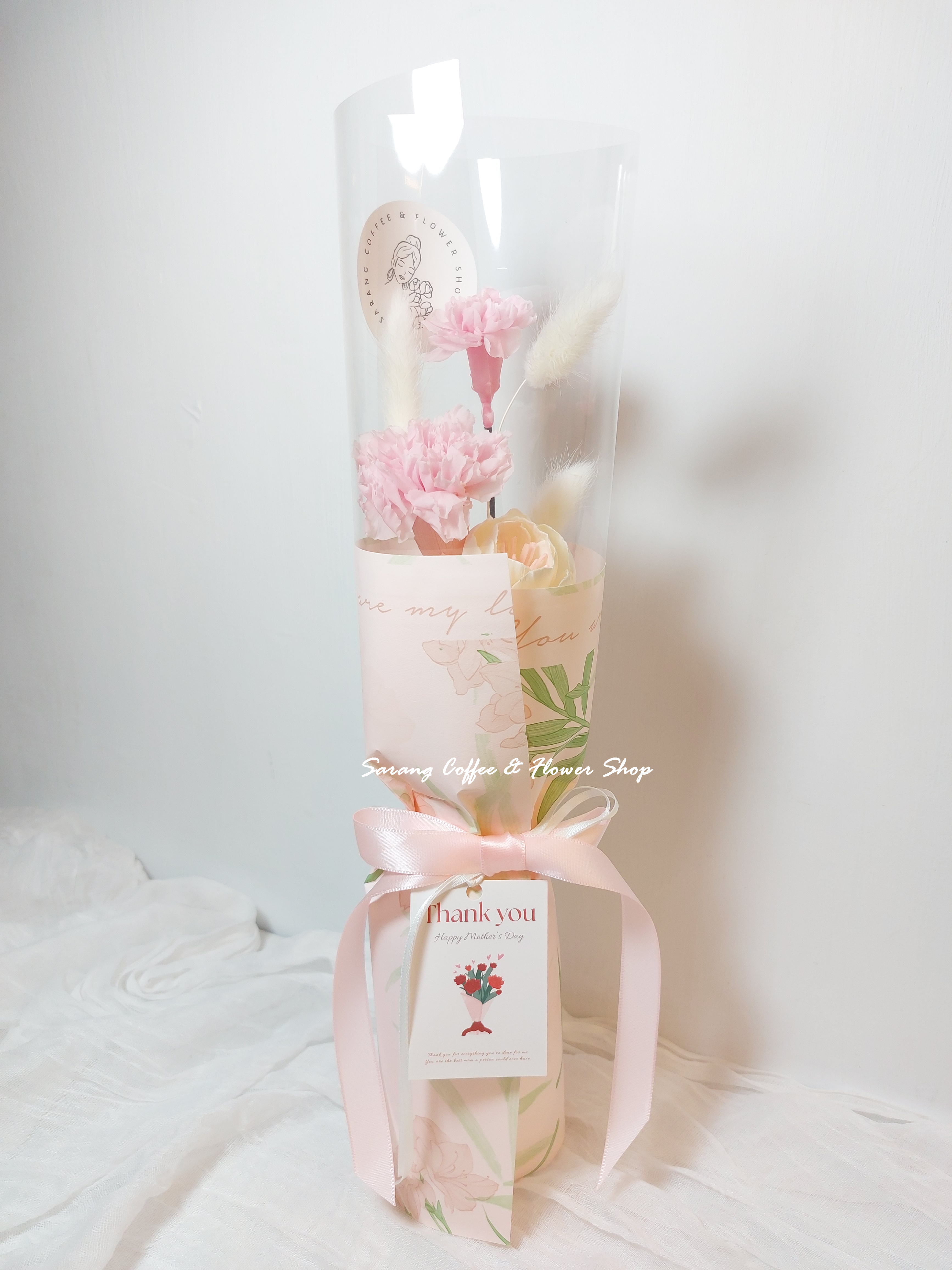 可人的愛 永生花束