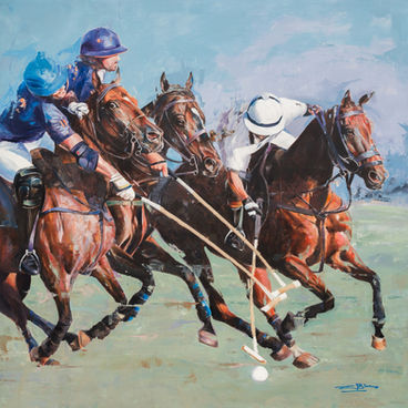 Eduardo Blanco
eduardoblancoart
Figuración contemporánea.
Arte contemporáneo.
Arte figurativo.
Realismo contemporáneo.
Polo.  Caballo. Ecuestre.