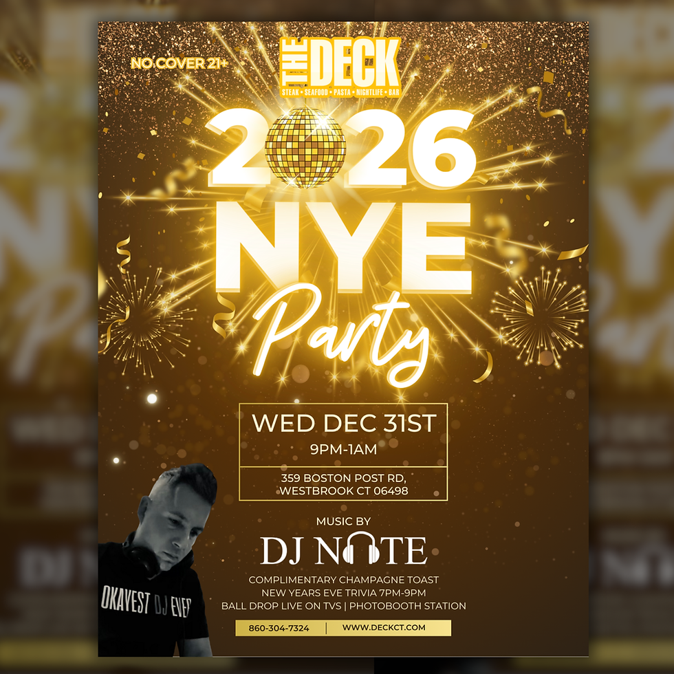 NYE at The Deck with DJ Nate
