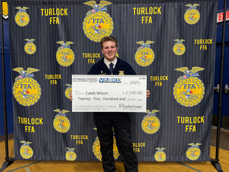 Congratulations to Our 2025 Turlock High School Recipient!