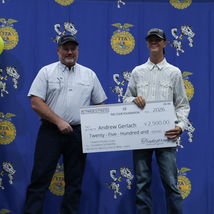 Congratulations, Andrew Gerlach!