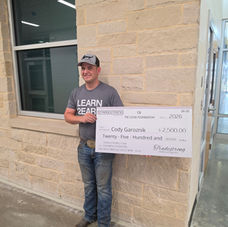 Congratulations, Cody Garoznik!