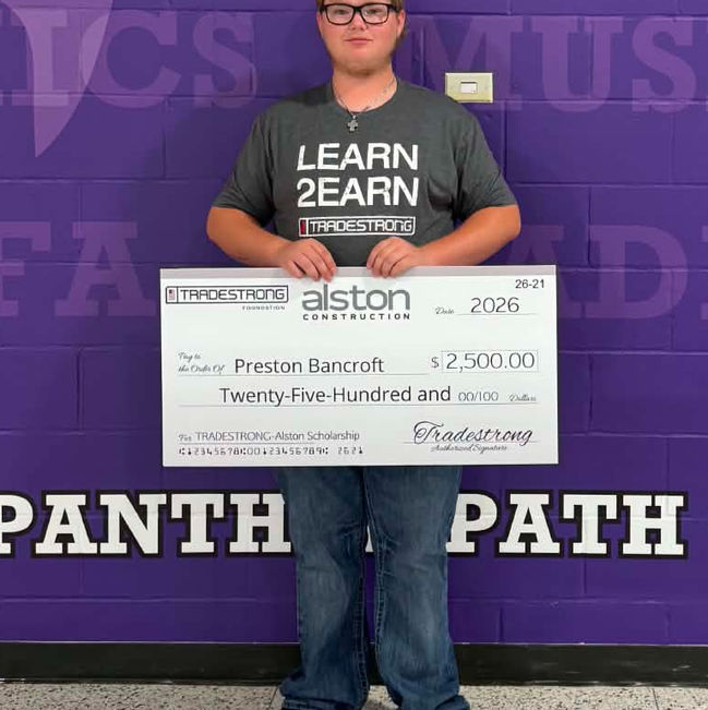 Congratulations, Preston Bancroft!