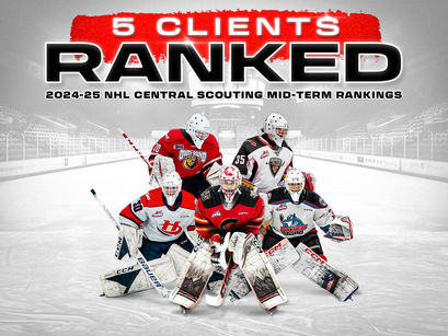 5 Clients Ranked in NHL Central Scouting Mid-Term Rankings