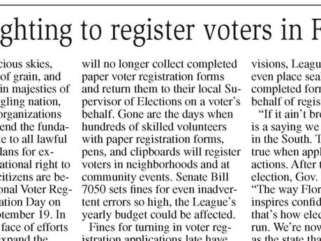 Democrat Judith Vowels runs for state House seat