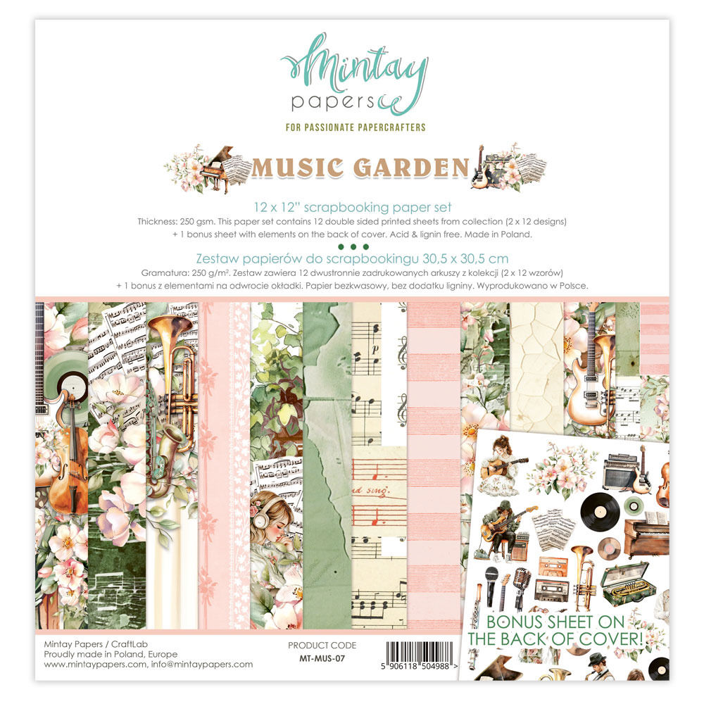 Music Garden Paper Set