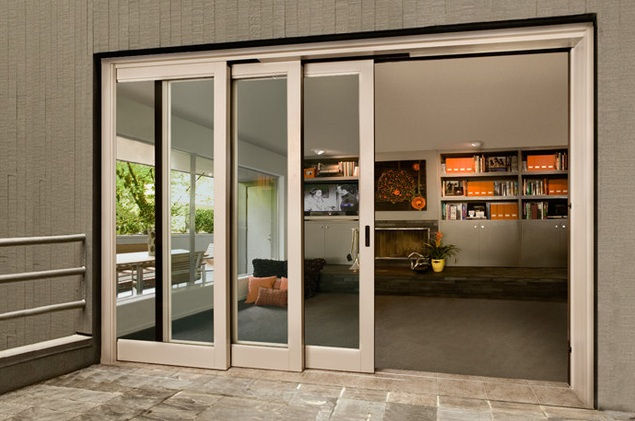 Puerta moderna