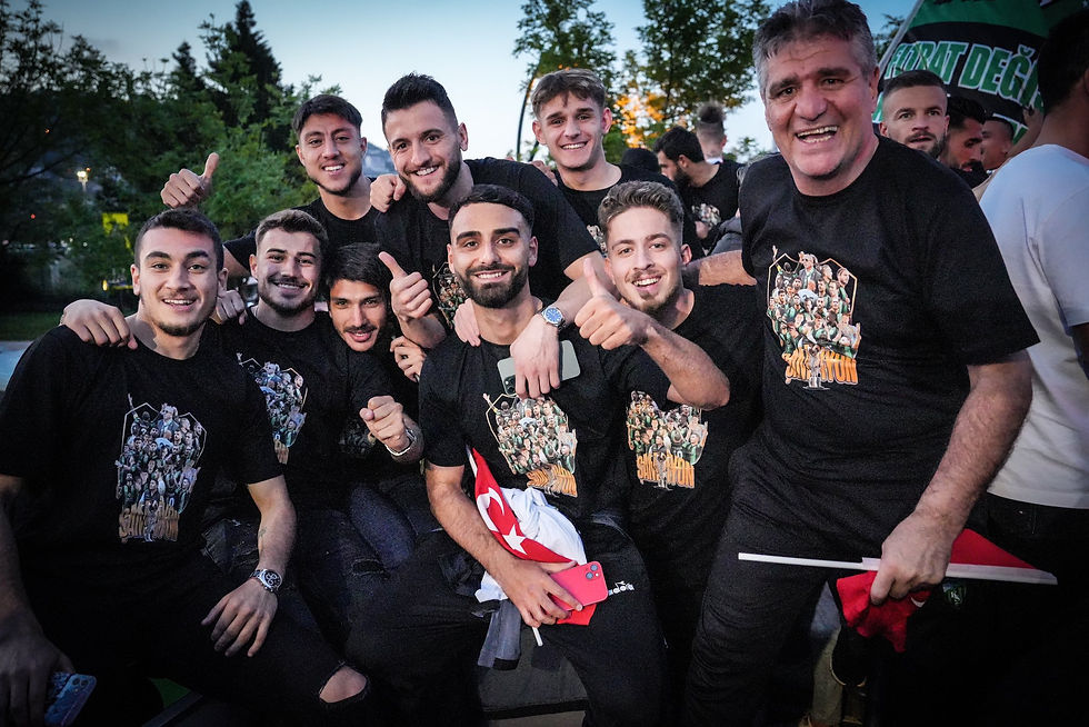 Kocaelispor'un Şampiyonluk Gecesinden Kareler