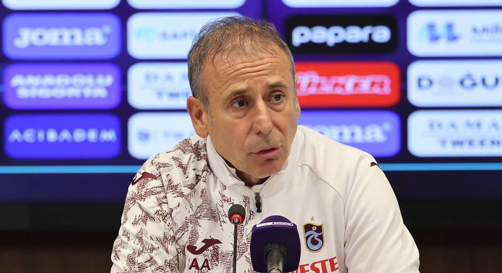 Trabzonspor teknik direktörü Abdullah Avcı maç sonu basın açıklaması