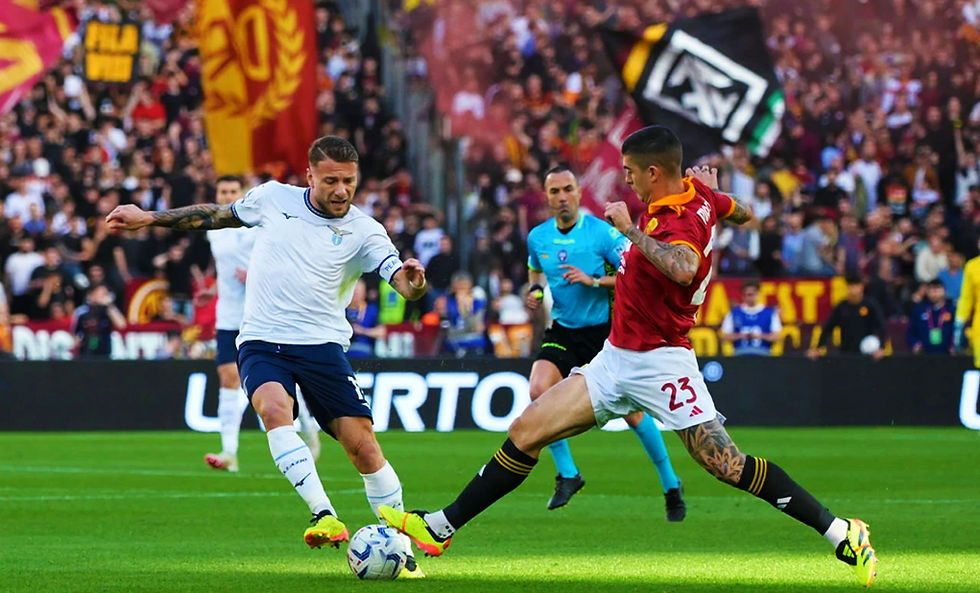 roma lazio derbisi özet italya serie a ligi haberleri