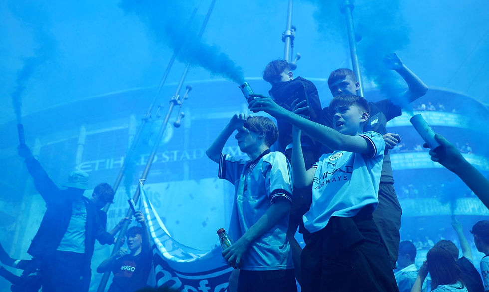 Manchester City şampiyon champion