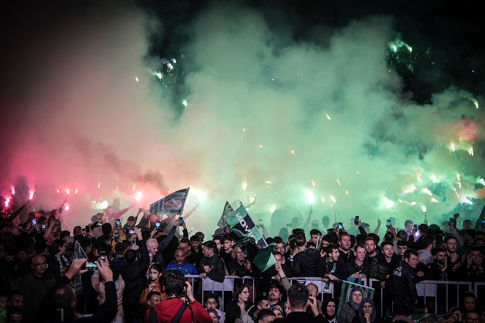Kocaelispor'un Şampiyonluk Gecesinden Kareler