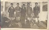 İdmangücü futbolcularının bir kısmının, 1920'li yıllarda çekilmiş bir fotoğrafı.