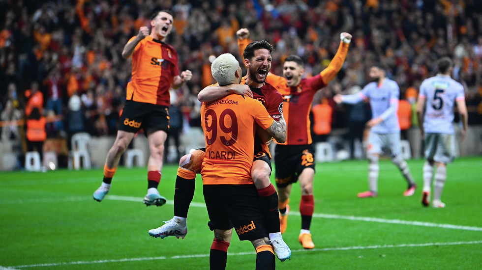 Galatasaray - Başakşehir maçı 1-0