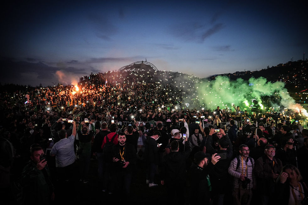 Kocaelispor'un Şampiyonluk Gecesinden Kareler