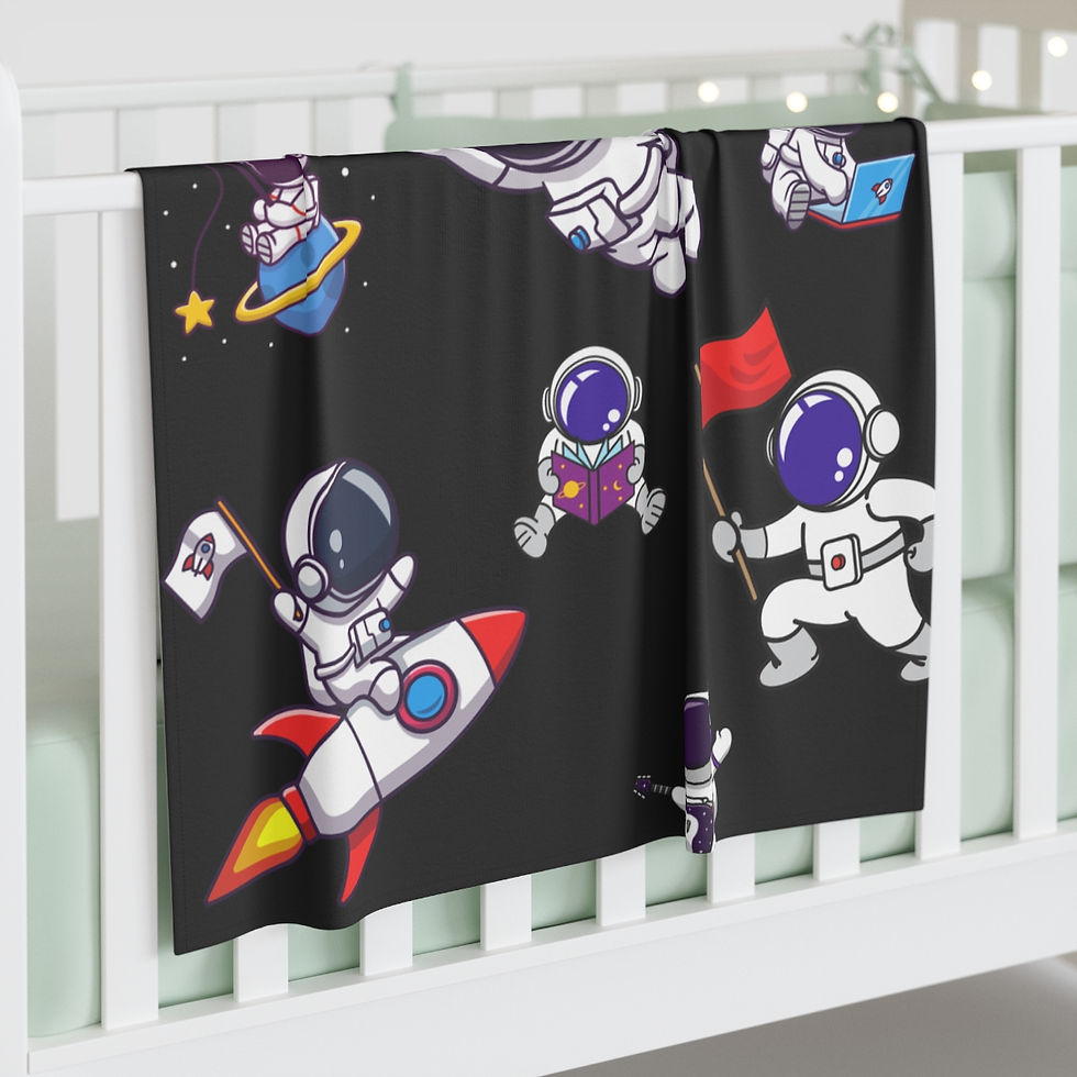 Infant, Baby Swaddle Blanket, Baby Space Force Baby Blanket