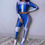 Thumbnail: Blue & Purple two piece body suit