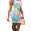 Thumbnail: Sleeveless causal tie die dress 