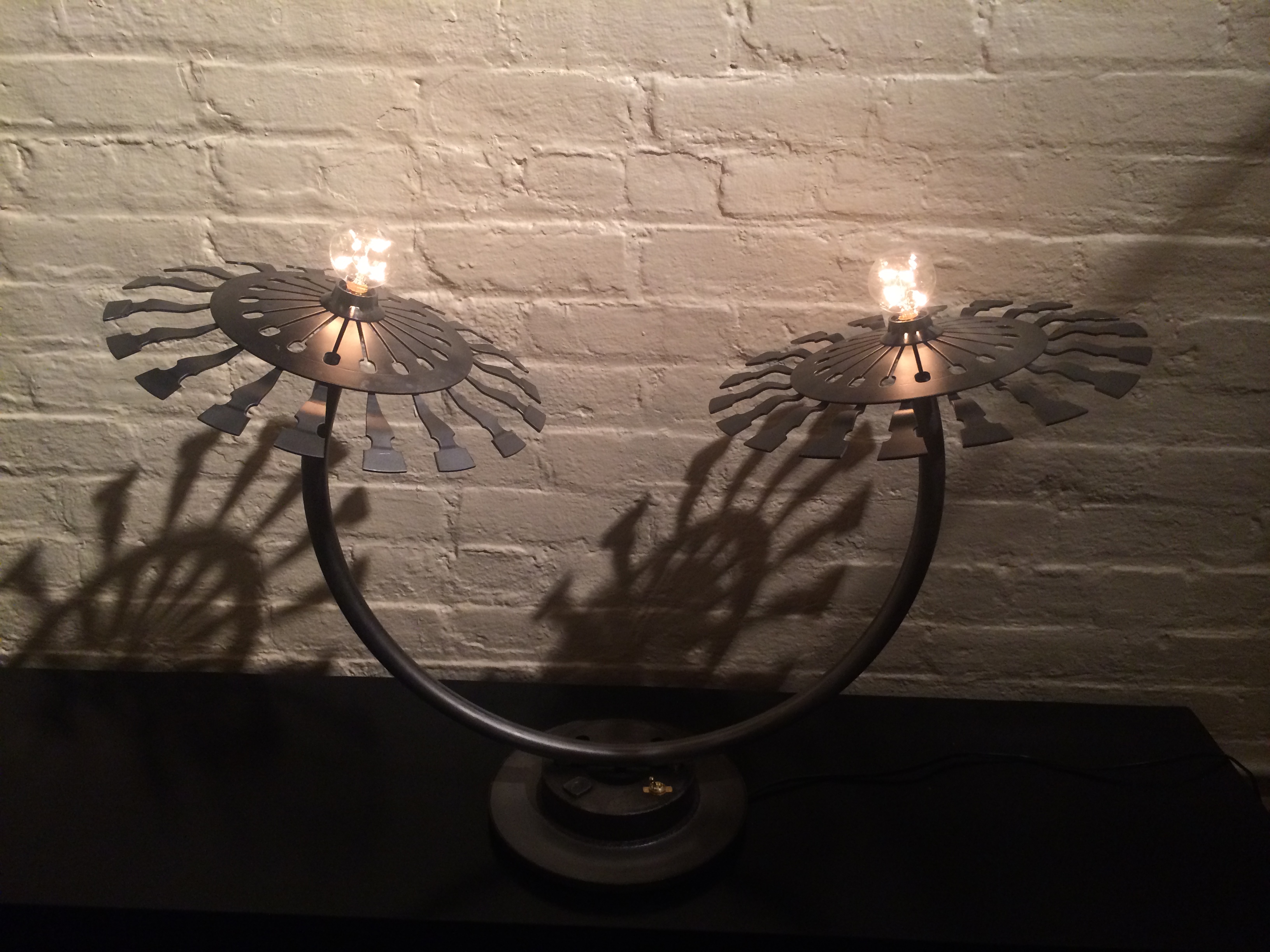 My ring (with tiny filament bulbs)