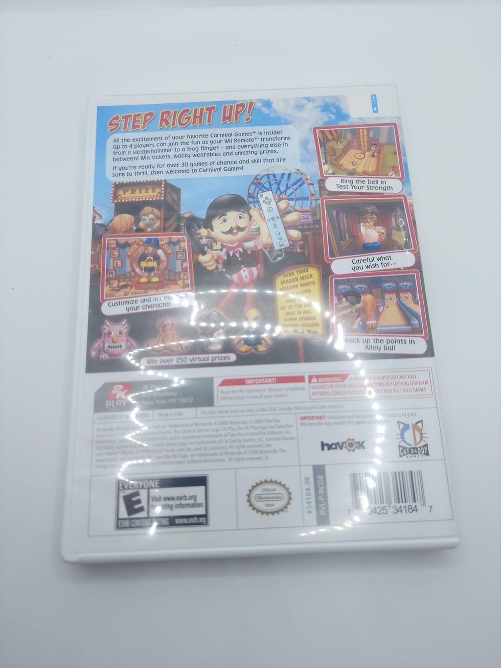 Thumbnail: Carnival Games-Wii (w/Manual)