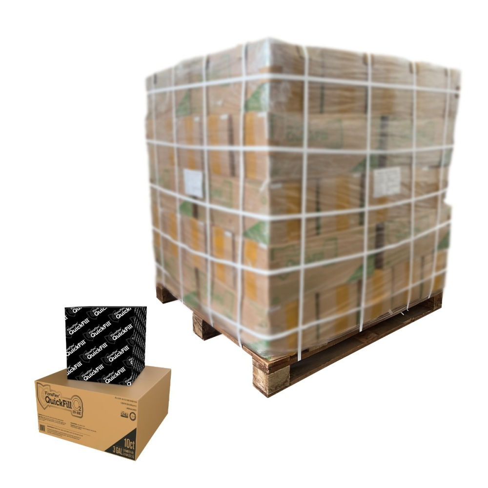 फ्लोराफ्लेक्स 3 गैलन क्विकफिल™ O2 बैग | 60% WHC | विस्तार योग्य ऑर्गेनिक कोकोकॉयर 1000CT