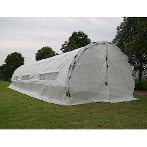 GROW1 Heavy Duty Greenhouse Hoop House (32'x10'x6.5') 