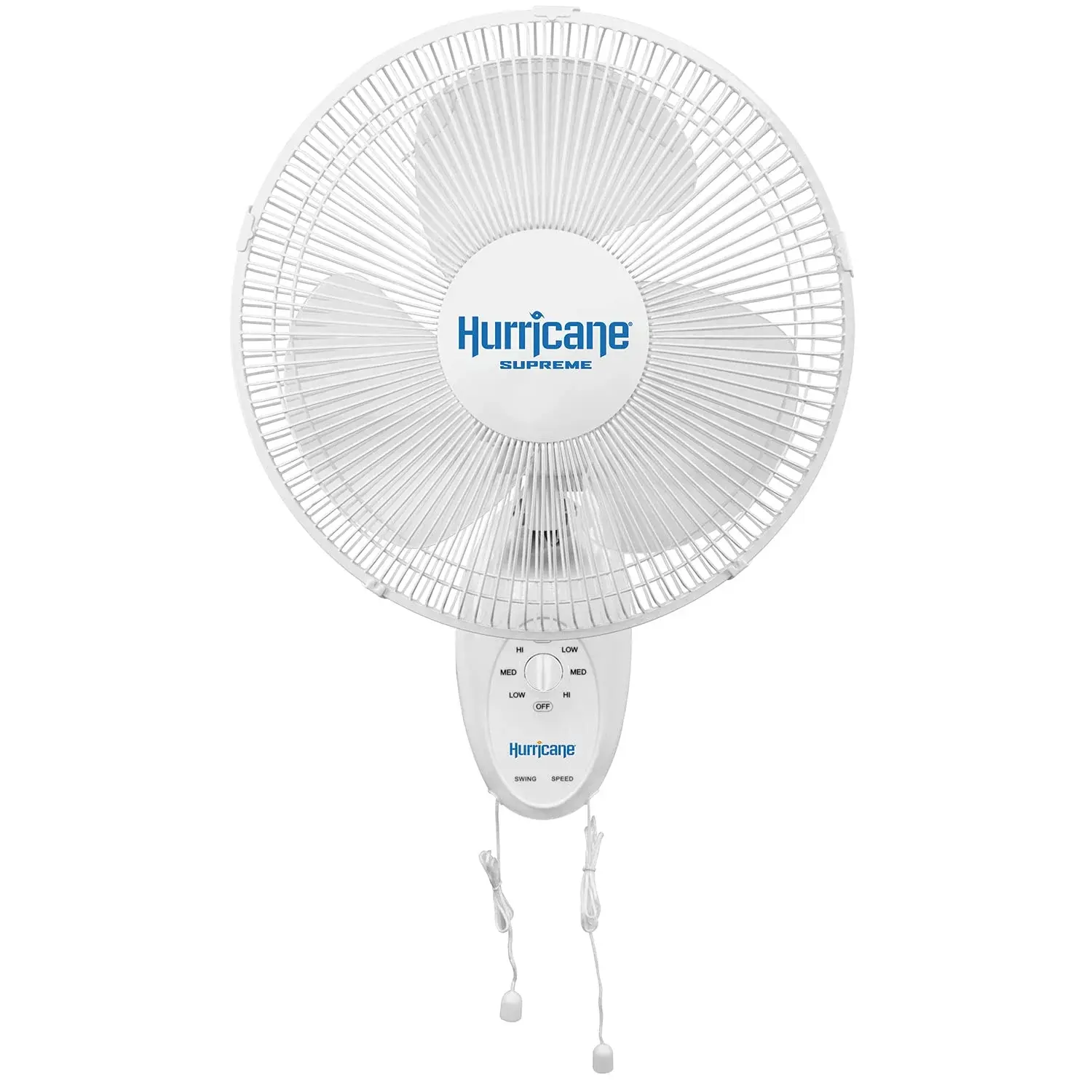 Hurricane® Supreme Oscillating Wall Mount Fan 12"
