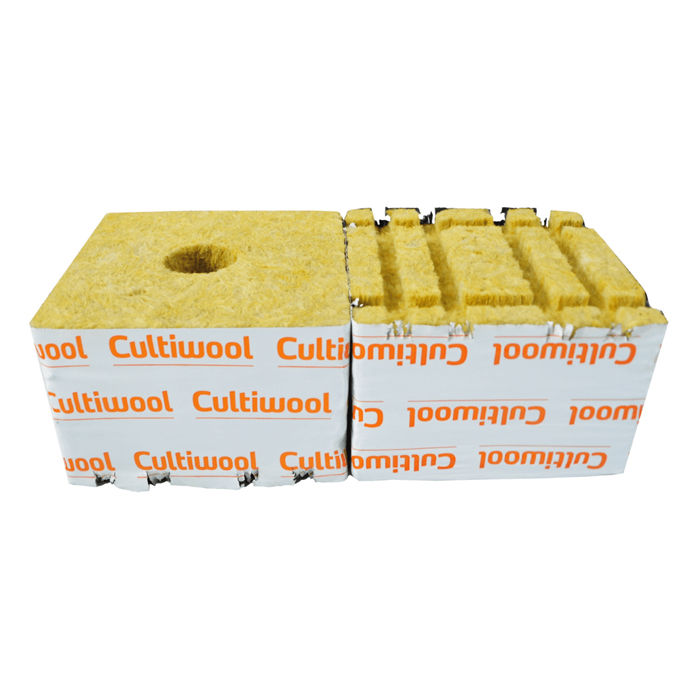 Cultiwool 6" x 6" x 4" Block w/ Optidrain (64 case) 2