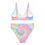 Thumbnail: Pastel Pink Digital Tie Dye Recycled high-waisted bikini
