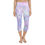 Thumbnail: Purple Pastel Yoga Capri Leggings