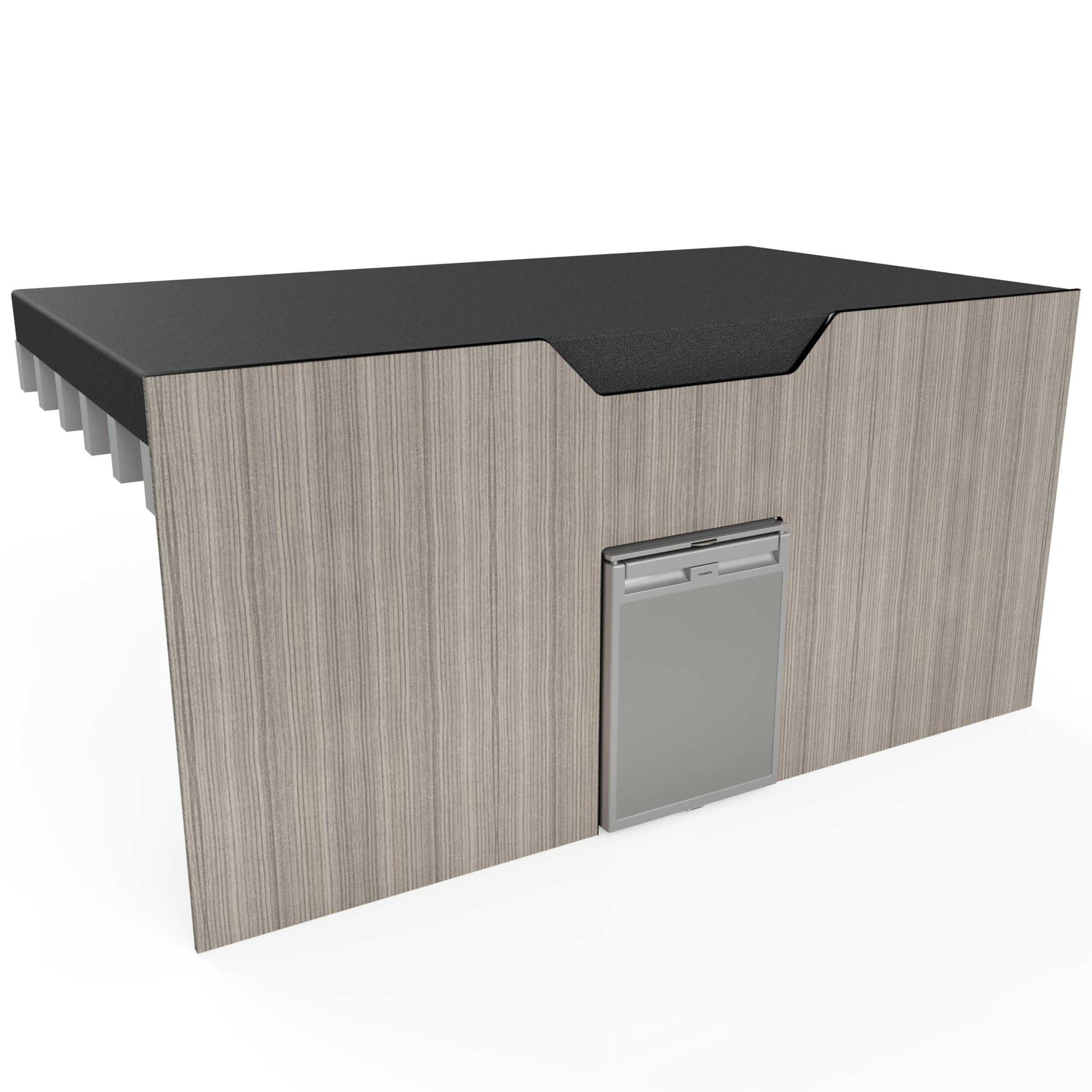 Campervan motorhome van conversion bed board lightweight plywood furniture