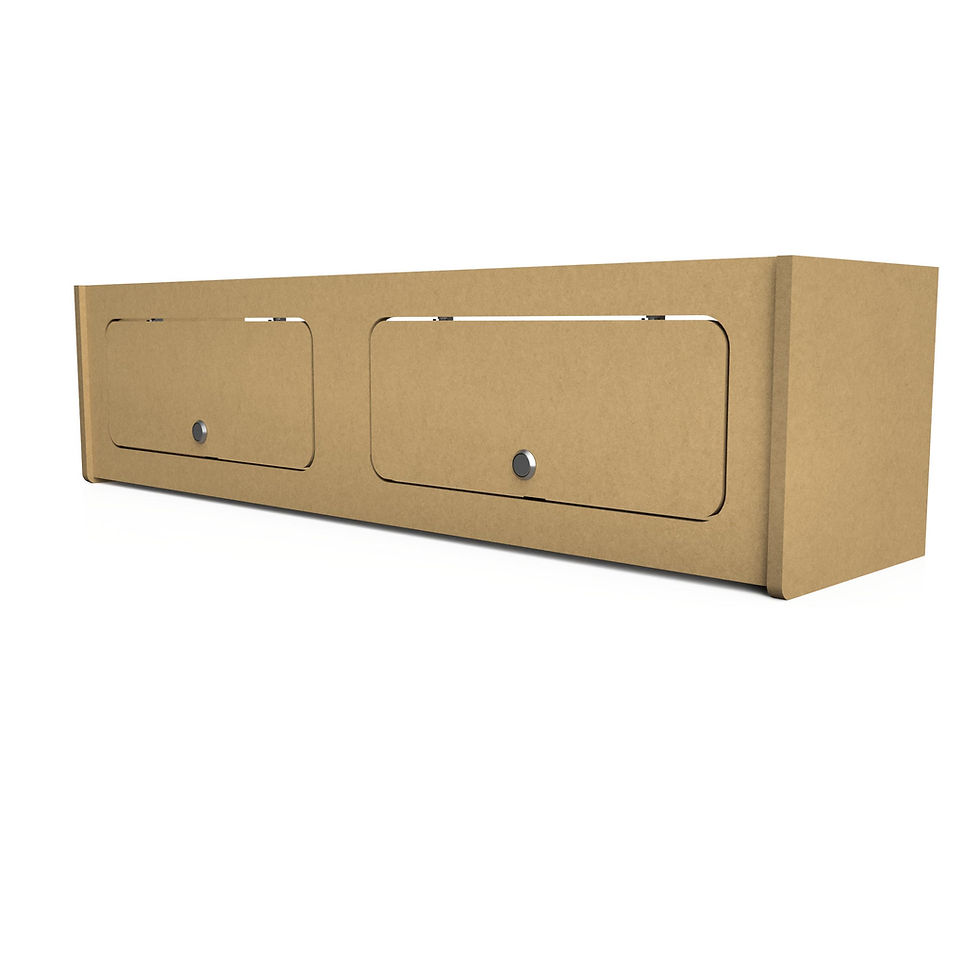 Thumbnail: Campervan overhead locker, unit, furniture, covert to camper