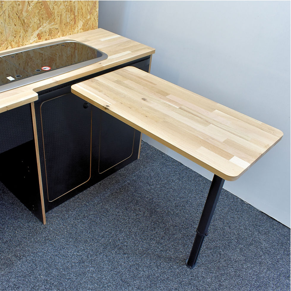 Campervan rectangle table top