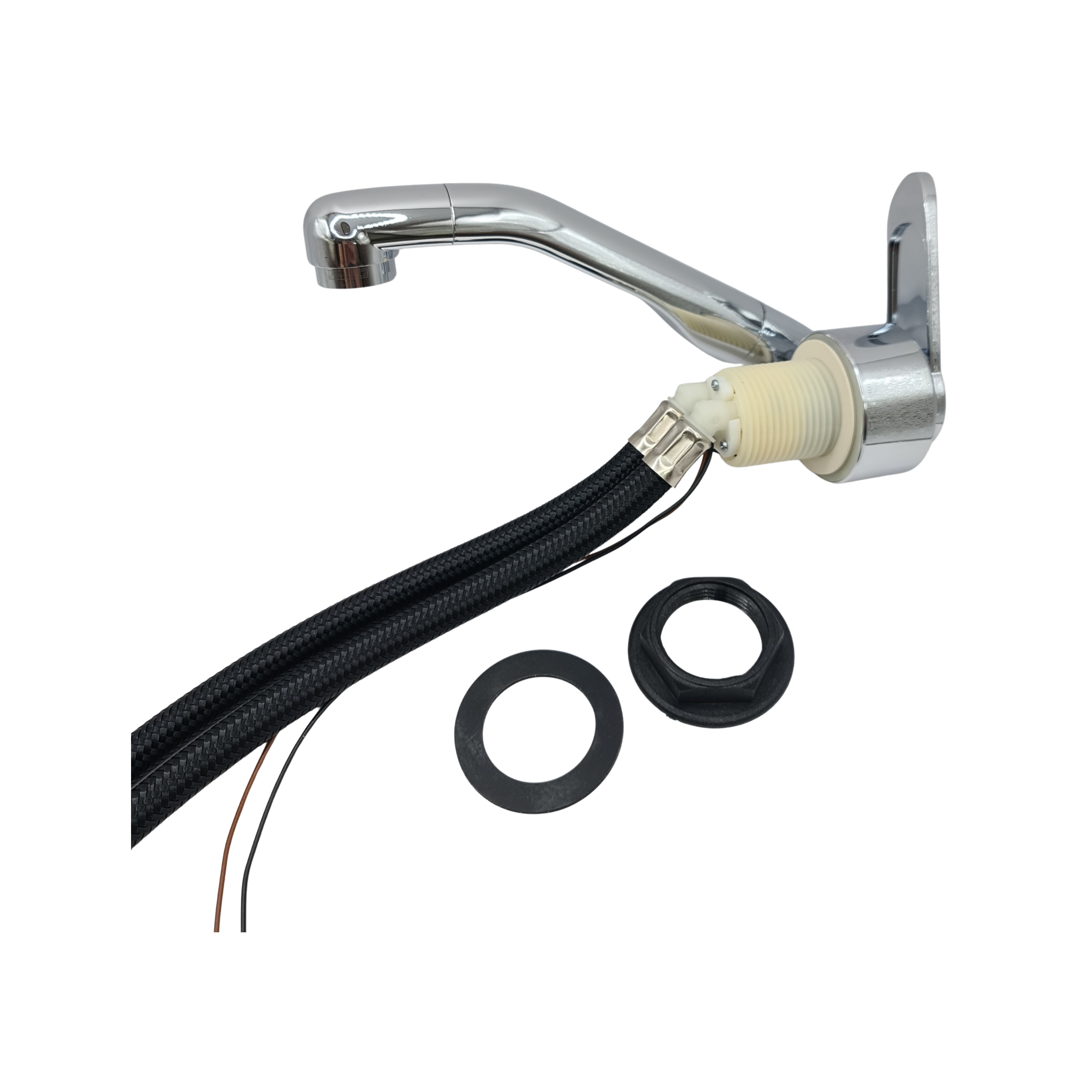 Dimatec Florenz mixer water tap with sleek chrome finish for campervans and motorhomes