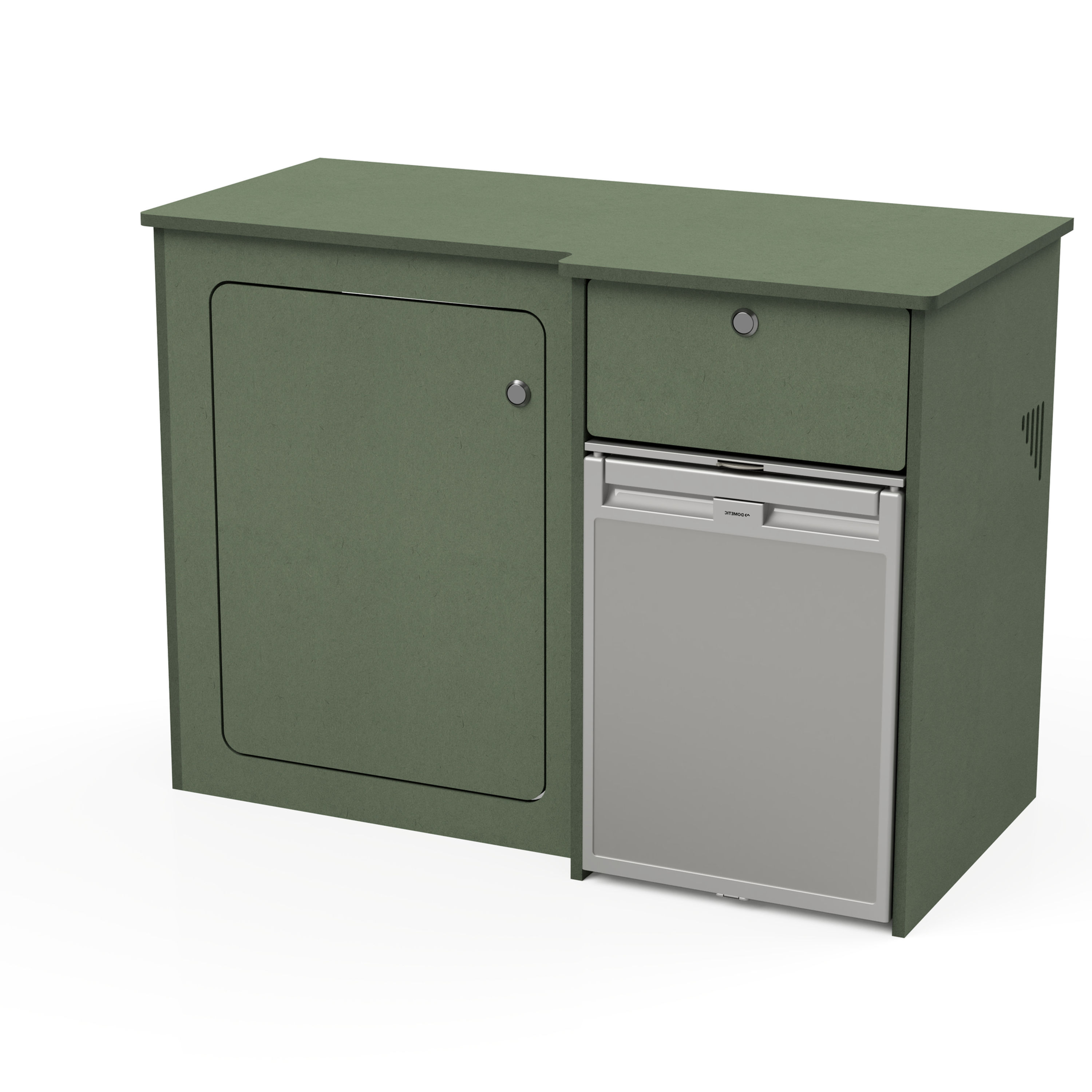 Kitchen Pod 103.2 RH MDF 1000mm