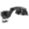 Thumbnail: Hoco CA118 Delicate Center Console Dash & Windshield Car Dash Holder Black