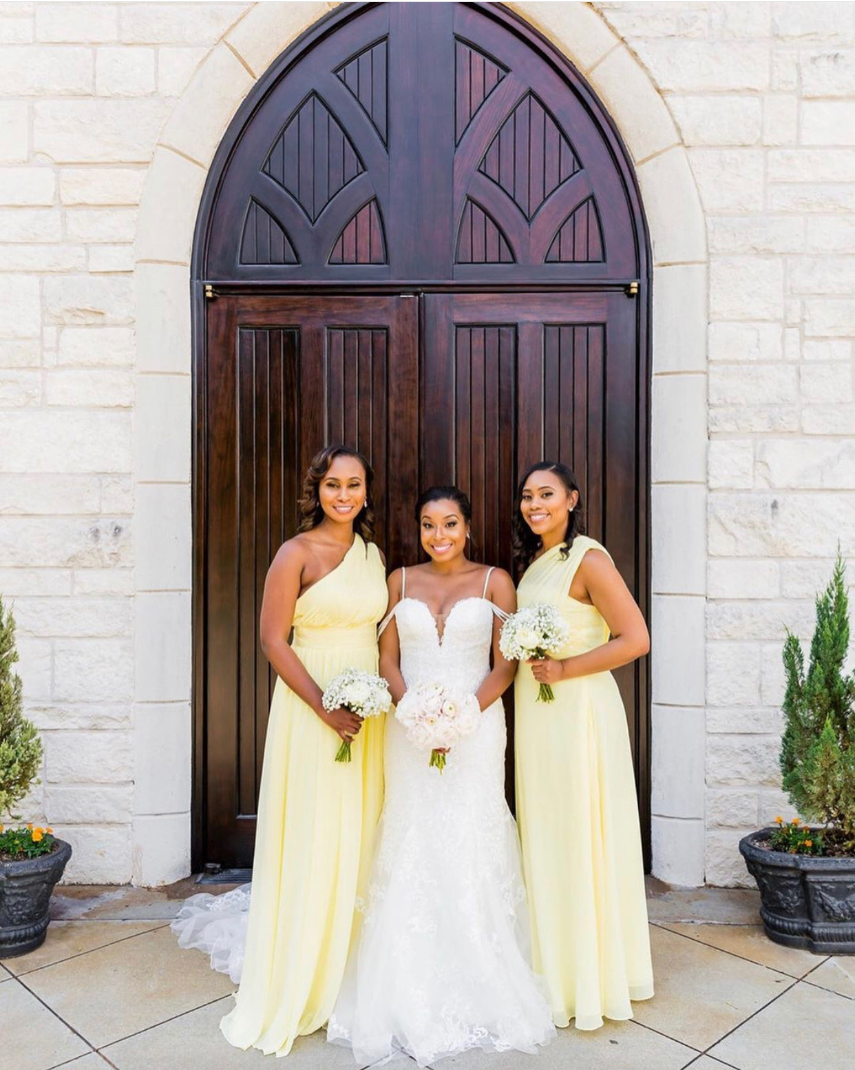 Bride and Bridesmaid