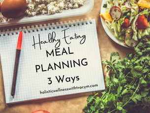 Meal Planning 3 Ways