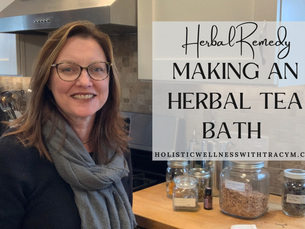 Making An Herbal Tea Bath